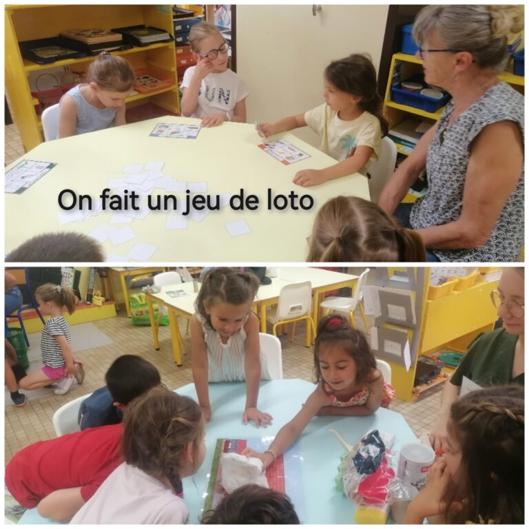 Emmanuelle est venue nous apprendre le tri des déchets.