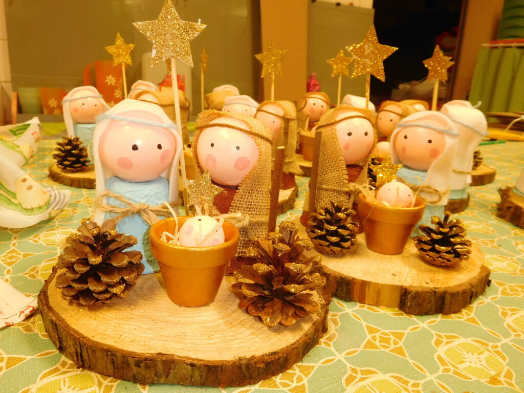 Bricolage de Noël des Petits