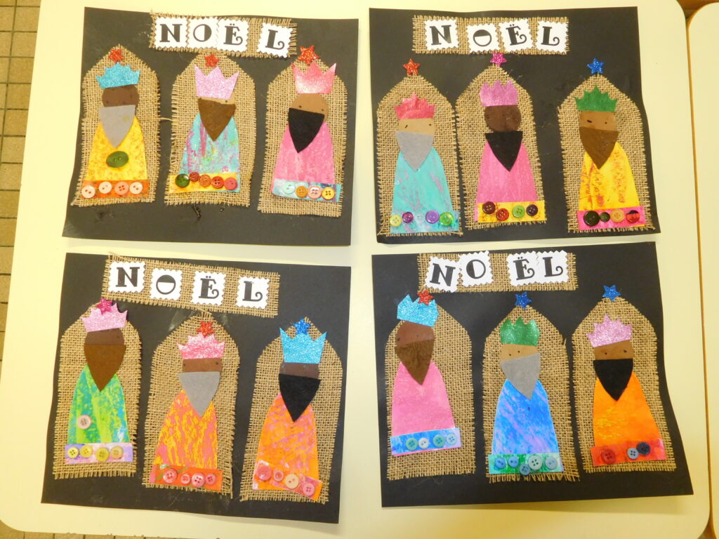 Carte de Noël des Petits