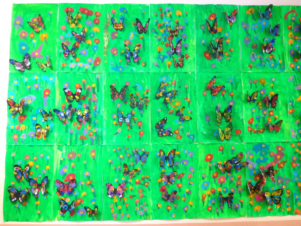 Tableau de papillons